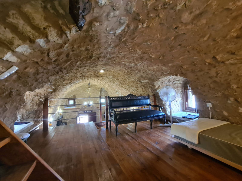 Vacation home PYRGOS 1869 - The attic with sofa
